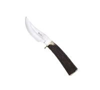 Cuchillo de caza muela dp dp-10a, puño de asta de ciervo y latón, ho