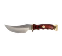 Cuchillo de caza muela dp dp-10m, puño de madera prensada coral y lat