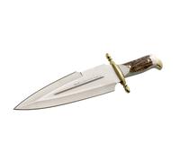 Cuchillo de caza muela gran duque duque-25e, enterizo, cachas de asta