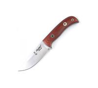 Cuchillo de caza muela, husky 11 rm, cachas en micarta blanca y negra,