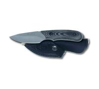 Cuchillo de caza muela ibex ibex-8m, cachas micarta negra, enterizo, h