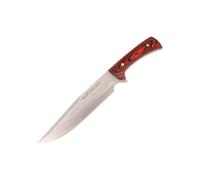 Cuchillo de caza muela jabalí jabali-21e, cachas de madera prensada c