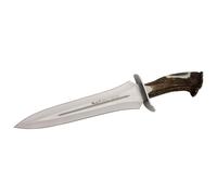 Cuchillo de caza muela ursus ursus-25s, puño de asta de ciervo con ro