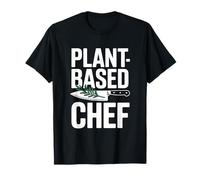 Cuchillo de Chef a Base de Plantas Cocina Vegetariana Vegana Camiseta