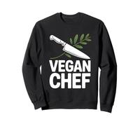 Cuchillo de Chef a Base de Plantas Cocina Vegetariana Vegana Sudadera