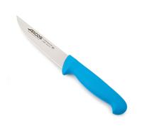 Arcos Cuchillo de Cocina Profesional - Hoja de Acero Inoxidable NITRUM 130 mm - Mayor Durabilidad y Corte Preciso - Mango Ergonómico Polipropileno Azul - Serie 2900