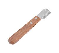 Cuchillo de Desnudez de Navegación de un Cuchillo de Aseo, No Deslizamiento, con de Madera Meranti Rojo, para Mascotas