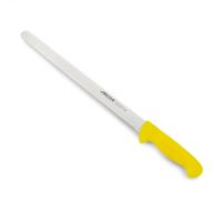 Arcos Serie 2900 - Cuchillo Fiambre Flexible - Hoja de Acero Inoxidable NITRUM de 350 mm - Mango inyectado en Polipropileno Color amarillo