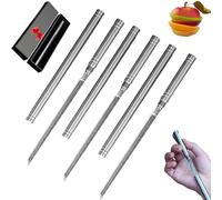 Cuchillo De Fruta Portátil Multiusos Para Exteriores Con Funda, Multiusos Portátil Cuchillo Para Fruta Con Funda, Mini Knife Stick, Cuchillo Portátil Para Exteriores Con Funda (3pcs)
