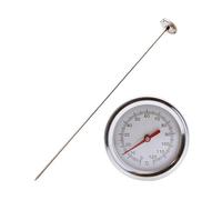 Cuchillo de jardín - Termómetro para suelo de compostaje | Herramienta larga de sonda de acero inoxidable | Medidor de temperatura de 50 cm para uso en jardín | Equipo de monitor de plantación para