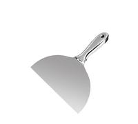 Cuchillo de junta de metal, raspador de acero inoxidable, agarre cómodo para renovación del hogar, publicidad, eliminación de papel tapiz, versátil para proyectos domésticos y
