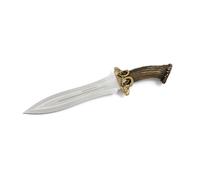 Cuchillo de lujo muela muflón muflon-26l, guardamano de latón decora