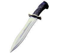 Cuchillo de lujo muela podenquero con asta de ciervo podenquero-gj, ho