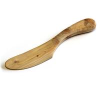 Cuchillo de mantequilla de madera con mango con mosaico enebro
