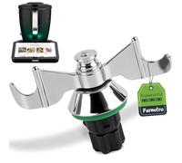 Cuchillo de masa para Thermomix TM7 TM6 TM5, cuchillo mezclador de masa de acero inoxidable, sin residuos de masa y contaminación de la suciedad, limpieza rápida del cuchillo, accesorios de repuesto