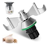 Cuchillo de masa para Thermomix TM7 TM6 TM5, recambios compatible con cuchillos Vorwerk Thermomix, cuchillo para masa de acero inoxidable, hoja amasadora para Thermomix TM5 TM6