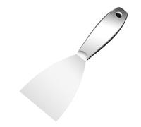 Cuchillo de masilla, 1 Uds., cuchilla raspadora, pala raspadora, herramienta de mano for moldeado integrado de pared de acero inoxidable, cuchillo de enyesado (Color : Thicken 5 inch)