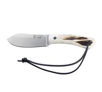 Cuchillo de monte joker nessmuk cc136, con puño en asta de ciervo de