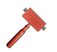 Cuchillo de muestreo para película plástica, Cortador de muestras de Ancho Fijo con Mango Antideslizante, Herramienta de Corte de muestras para pelar Cinta Adhesiva con Ancho Ajustable