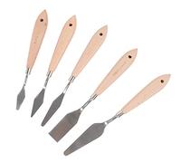 Cuchillo de paleta CONDA, HERRAMIENTAS de pintura, cuchillos de metal y mango de madera