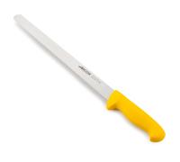 Arcos Serie 2900 - Cuchillo Pastelero Flexible - Hoja Serrada de Acero Inoxidable NITRUM de 350 mm - Mango inyectado en Polipropileno Color amarillo