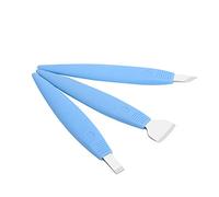 Cuchillo de pedicura de acero inoxidable de 3pcs, cuchillo de pedicura, conjunto de cuchillos para el cuidado de los pies