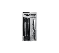 Cuchillo de pesca submarina cressi sub vigo black Talla única
