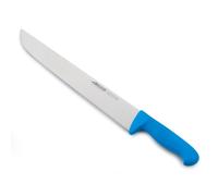 Arcos Serie 2900 - Cuchillo Pescadero - Hoja Serrada de Acero Inoxidable NITRUM de 350 mm - Mango inyectado en Polipropileno Color azul
