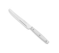 Arcos Cuchillo de postre NITRUM 110 mm hoja serrada acero inoxidable mango de nylon blanco
