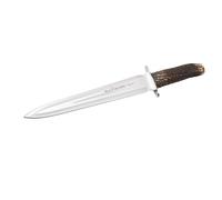 Cuchillo de remate muela edición especial, mango de asta de ciervo, p