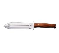 Cuchillo de supervicencia ezapac enterizo j&v con mango de madera natu