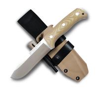 Cuchillo de supervivencia deportivo joker 'nomad' cy125-f, hoja de 13