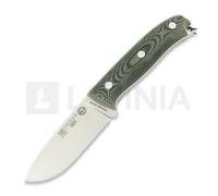 Cuchillo de supervivencia Joker BS9 Ursus, Green Canvas Micarta, Firesteel