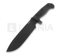 Cuchillo de supervivencia Lionsteel M7 Black Micarta, black blade