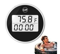 Cuchillo De Temperatura Eisbade - Termómetro Digital Impermeable Para Terapia En Frío | Monitor De Temperatura Preciso Para La Piscina Y Relajación De Hielo | Equipo De Salud: Bienestar Deportivo De S