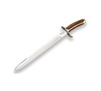 Cuchillo deportivo joker 'chamoís' cc30 con puño de ciervo, hoja mov