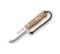 Cuchillo deportivo 'nórdico' joker cl115, mango abedul rizado y hoja