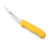 Arcos Cuchillo deshuesador curvo Serie 2900 – Hoja Inox Nitrum 140 mm – Mango PP amarillo