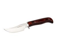 Cuchillo desollador acero nitro-42 con mango de madera prensada rosewo
