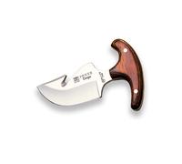Cuchillo desollador joker 'dogo' cr11, con puño en madera roja estami