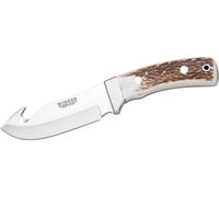 Cuchillo desollador joker 'oso d' cc55 con cachas en asta de ciervo, h