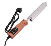 Cuchillo Eléctrico para Destapar Miel, Cortador de Miel Calentado con Pantalla Digital de Temperatura, Hoja de Metal de 250 mm y Cable de Alimentación de 130 cm, para Quitar el Tapón de Cera