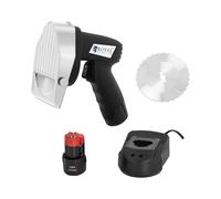 Cuchillo eléctrico para kebab - 3.000 rpm - 60 kg/h - batería | Royal Catering