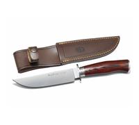 Cuchillo enterizo de caza muela elk elk-14r.i, puño de madera prensad
