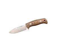 Cuchillo enterizo de caza muela 'tuareg' 10g, mango micarta yute mosta