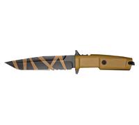 Cuchillo extrema ratio col moschin, cuchillo de combate, hoja asimétr