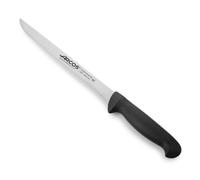 Arcos Serie 2900 - Cuchillo Fileteador Flexible - Hoja de Acero Inoxidable NITRUM de 200 mm - Mango inyectado en Polipropileno Color negro