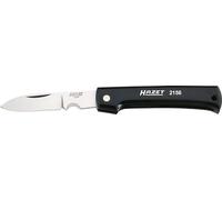 Cuchillo HAZET para cables 2156 I Hoja de acero inoxidable I Mango de plástico I Para cortar cables con precisión