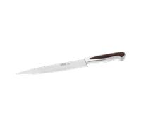 Güde Solingen-Cuchillo jamonero Forjado, 21 cm, Granadilla, Delta, Hecho a Mano en Alemania, Chrome Steel, Marrón