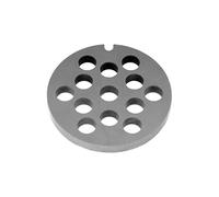 Cuchillo Molinillo de Carne con Orificios, Plate Disco Cuchillo ø 6 mm, Herramienta de Cocina | para la picadora de carne Bosch, Zelmer, Cámara número 5 - 53,5 mm